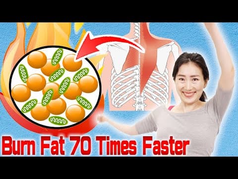 🔥How to Burn Fat 70 Times Faster by Activating Fat Eating Cells to Lose Weight Efficiently thumbnail
