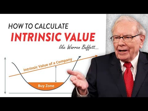 Warren Buffett: How to Calculate the Instrinsic Value of a Stock thumbnail