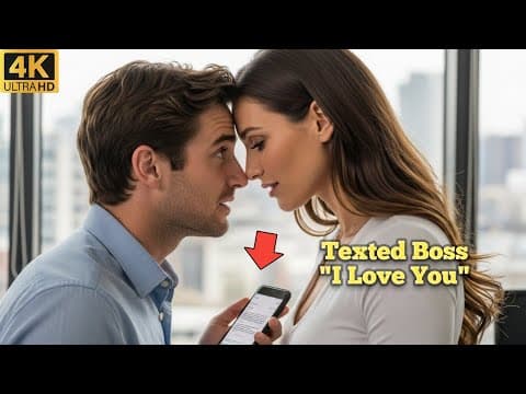 Single Dad Texted “I Love You” to Boss by Mistake.. She Showed Up & Whispered This thumbnail