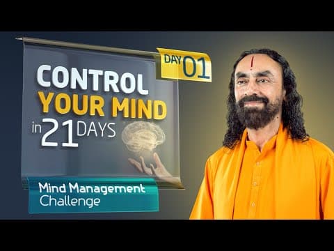Control your Mind in 21 Days - How it Works? | Mind Management Challenge Day 1 thumbnail