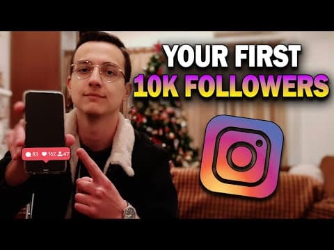 How to Gain INSTAGRAM Followers Organically in 2020 (Get YOUR FIRST 10K Followers FAST) thumbnail