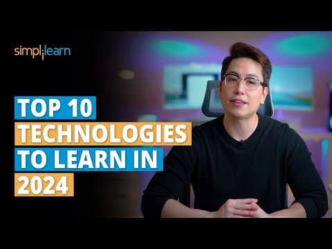What Are the Top 10 Technologies to Learn in 2024? thumbnail