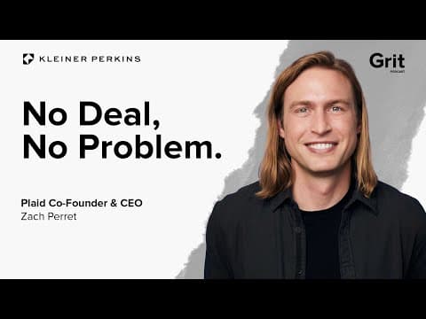 How Plaid Survived on $60K Before Becoming Fintech Infrastructure | Zach Perret (Plaid) thumbnail