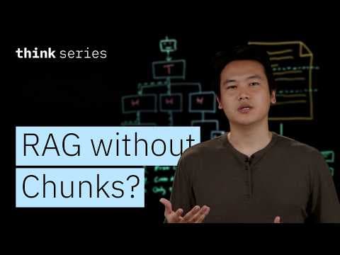 How does chunkless RAG use document structure to answer thumbnail