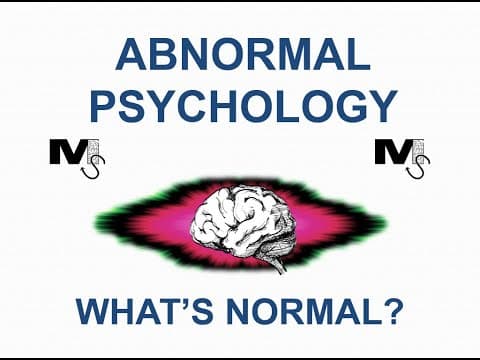 Understanding Abnormal Psychology - The Simplest Explanation Ever thumbnail