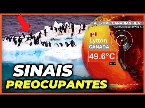 OS PERIGOSOS SINAIS QUE MOSTRAM QUE O CLIMA VAI PIORAR MUITO | Mudanças climáticas #1 thumbnail