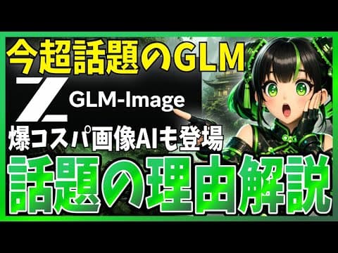 GLM Imageは低コスト画像生成に使えるか？ thumbnail