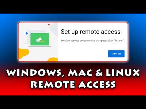 Chrome Remote Desktop: Multi-OS Remote Access thumbnail