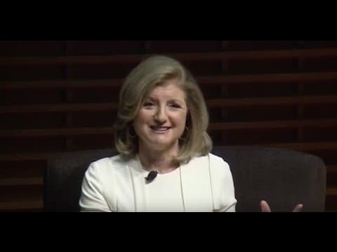 Arianna Huffington: "We Are Drowning in Data and Starved for Wisdom" thumbnail