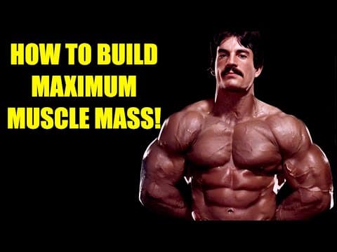 MIKE MENTZER: HOW TO BUILD MAXIMUM MUSCLE MASS #mikementzer  #gym  #motivation  #bodybuilding thumbnail