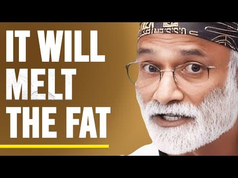 Intermittent Fasting HACKS To Lose Weight & REVERSE AGING | Dr. Pradip Jamnadas thumbnail