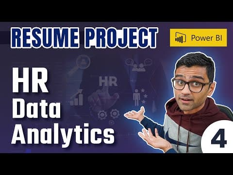 Data Analyst Project For Beginners (HR Analytics): 4 - Creating Metrics thumbnail