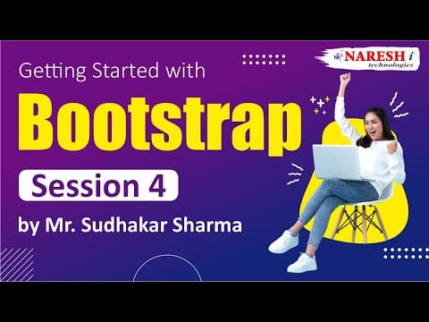 Master Bootstrap: Session 4 Tutorial by Mr. Sudhakar Sharma | NareshIT thumbnail