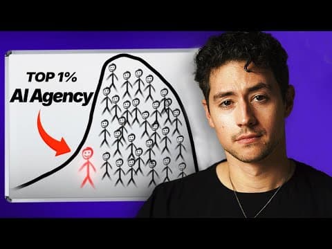 How To Get Ahead of 99% of AI Agencies As A Complete Beginner thumbnail