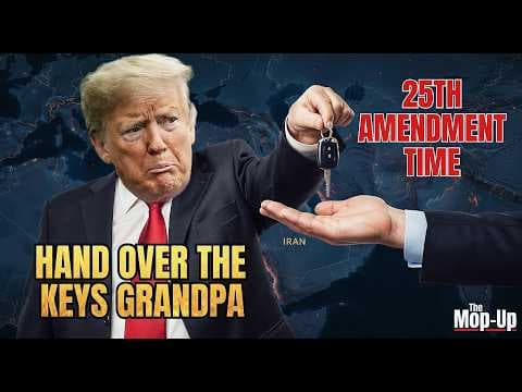 Trump: 'Iranians Beg Me For More Bombings!' 😂| The 25th Amendment Case [HIGHLIGHT] thumbnail