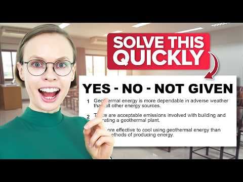 IELTS Reading YES NO NOT GIVEN Tips and Practice Test | BEST Strategy thumbnail