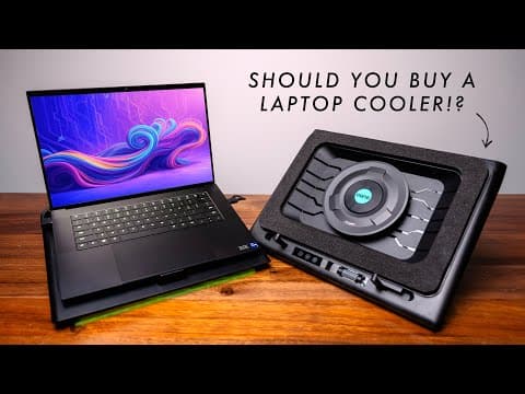 Are Laptop Cooling Pads Worth it!? ft. Razer Laptop Cooling Pad thumbnail