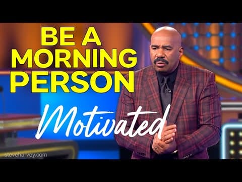 YOUR ATTITUDE DETERMINES YOUR ALTITUDE | Steve Harvey Motivational Talks thumbnail