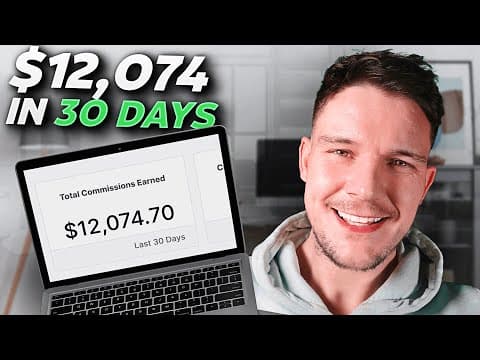 How to Go From Zero to $12k Per Month With Affiliate Marketing (2023) thumbnail