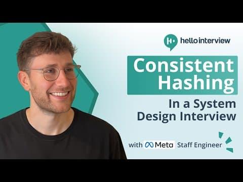Consistent Hashing: Easy Explanation for System Design Interviews thumbnail