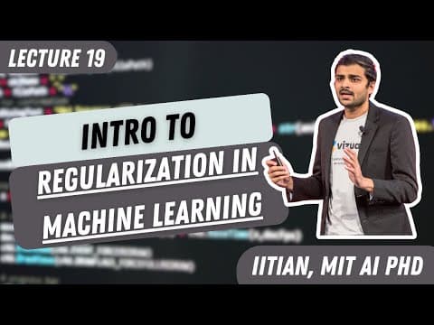 Day 19: Intro to Regularization thumbnail
