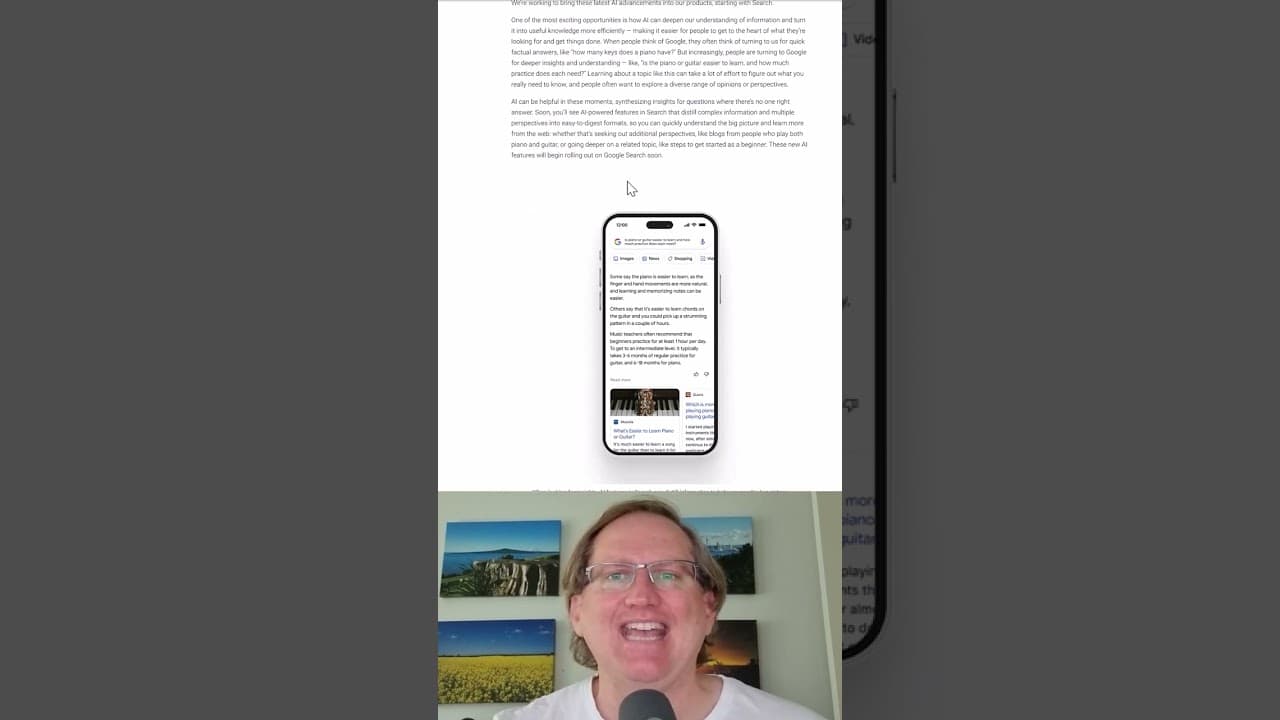 YouTube video player