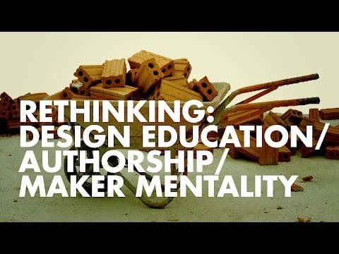 Rethinking Design Education 2016 thumbnail