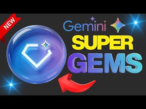 Gemini Super Gems: Google’s New AI Super Agent That Builds Free Apps (No N8N Needed) thumbnail