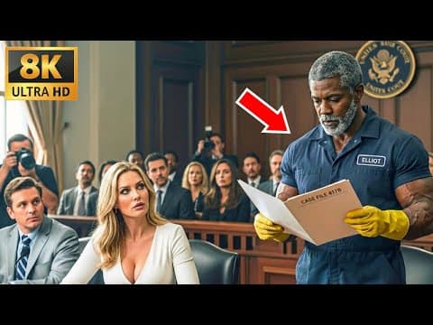 I WILL DEFEND HER!—The Black Janitor Who Saved Billionaire After Her Lawyer Abandoned Her thumbnail