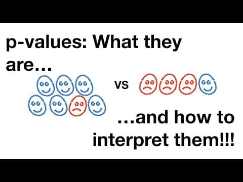 What Are P-Values and How Do You Interpret Them? thumbnail