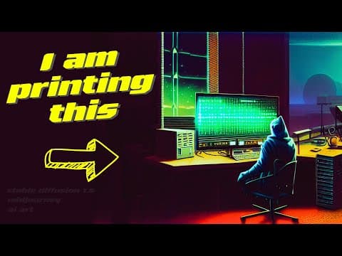How to Create Stunning AI Art Prints with Midjourney and Stable Diffusion thumbnail