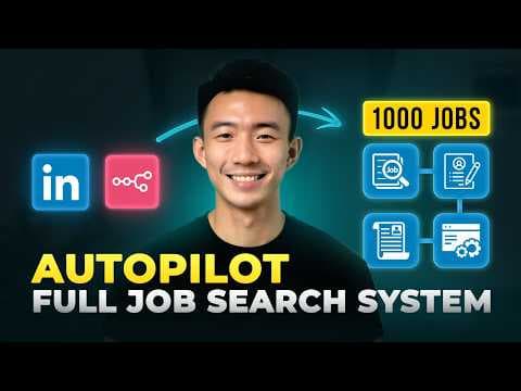 100+ Jobs Per Day - Full Job Search AI Automation System [Free Template] thumbnail