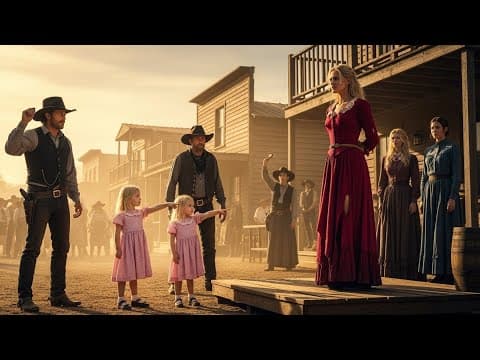 He Said “Pick Any Woman” — But the Cowboy Froze When His Daughters Whispered, “Papa, That’s Her ” thumbnail