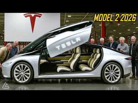 2026 Tesla Model 2's Interior FINALLY Here. All-New Senior Edition thumbnail