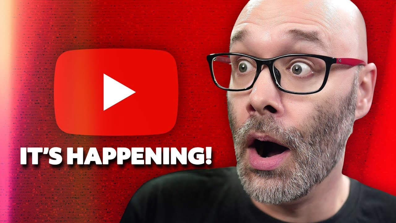 YouTube video player