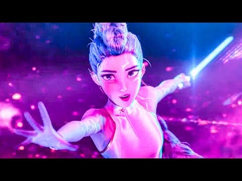 Huntrix's “What It Sounds Like” Song - K-Pop Demon Hunters Clip (2025) thumbnail