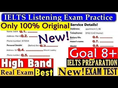 IELTS LISTENING PRACTICE TEST 2025 WITH ANSWERS | 18.10.2025 thumbnail
