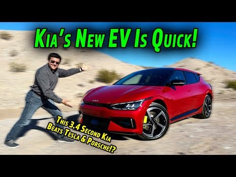 The 2023 Kia EV6 Is The Quickest Kia Ever With 576 Horsepower! thumbnail