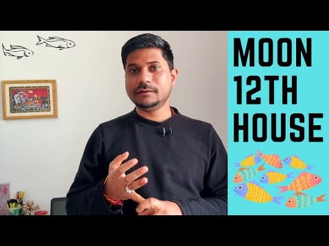 Moon in Twelfth House in Vedic Astrology - LOST thumbnail
