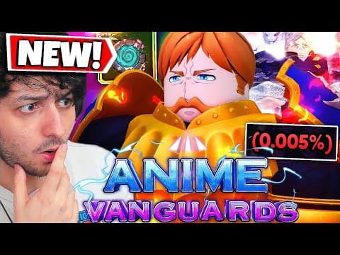 Getting the *NEW* Update 7.5 Units in Anime Vanguards Roblox! thumbnail