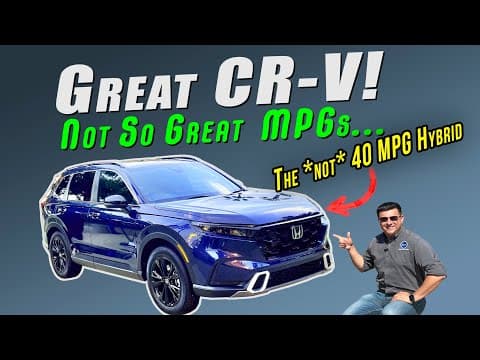 The 2023 Honda CR-V Checks The Boxes, But Doesn't Ace The Test thumbnail