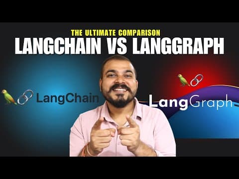 Most Popular Framework-Langchain vs LangGraph thumbnail