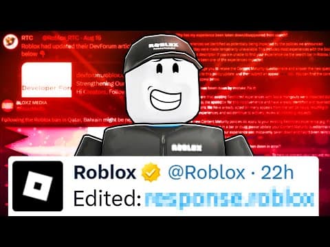 Roblox Just Edited Their Response... thumbnail