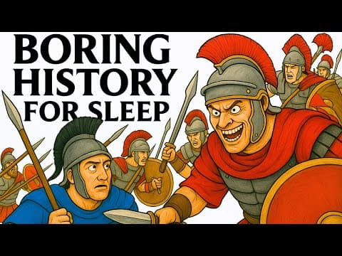 How Rome Conquered Greece ,Roman History | Boring History For Sleep thumbnail
