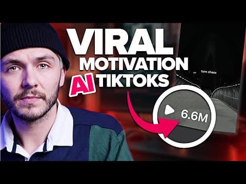 How to Make VIRAL Motivational Videos with AI (FULL GUIDE) thumbnail