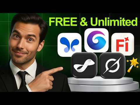 5 FREE & UNLIMITED AI Video Generators (Text-to-Video + Image-to-Video) | 2026 Guide thumbnail