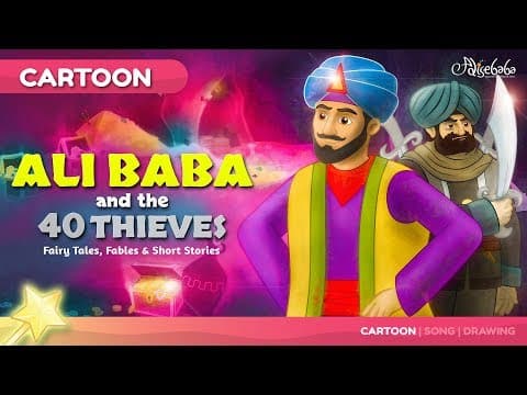 Ali Baba and the Forty 40 Thieves | | Fairy Tales and Bedtime Stories for Kids | Moral Story thumbnail