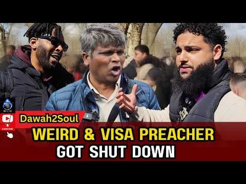 Orthodox Muslim Just Silenced Weird David & Visa Preacher Arul Without Sound! Speaker Corner thumbnail