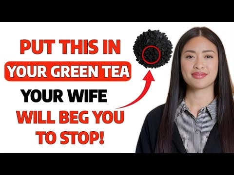 Urologist: Stop Drinking Plain Green Tea! Add THIS for Energy, Vitality, and Performance thumbnail