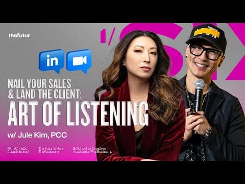 Never Get Ghosted Again: Listening Techniques That Close Deals. w/ Jule Kim (Part. 1) thumbnail